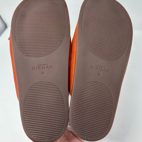 NEW Alexandre Birman Clarita Suede and Shearling Fur Slide US Size 6 MSRP $495 - Picture 12 of 12